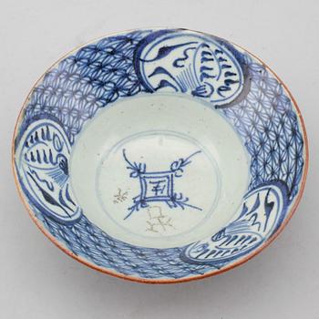SKÅL, porslin, Kina, Ming 1500-/1600-tal.