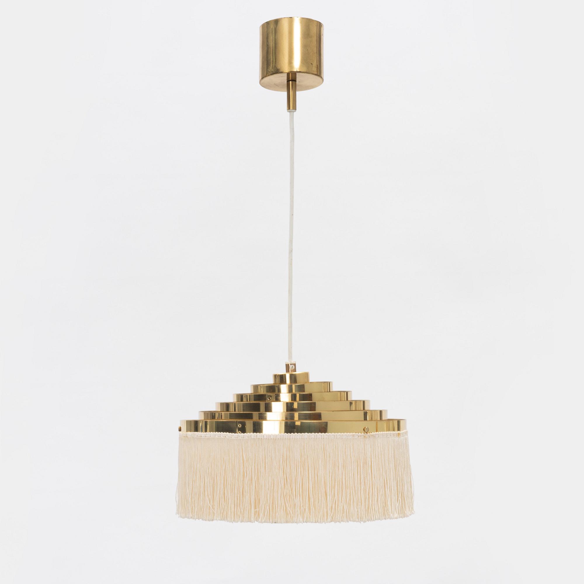 Hans-Agne Jakobsson, taklampa, Hans-Agne Jakobsson AB, Markaryd, 1950-60-tal.