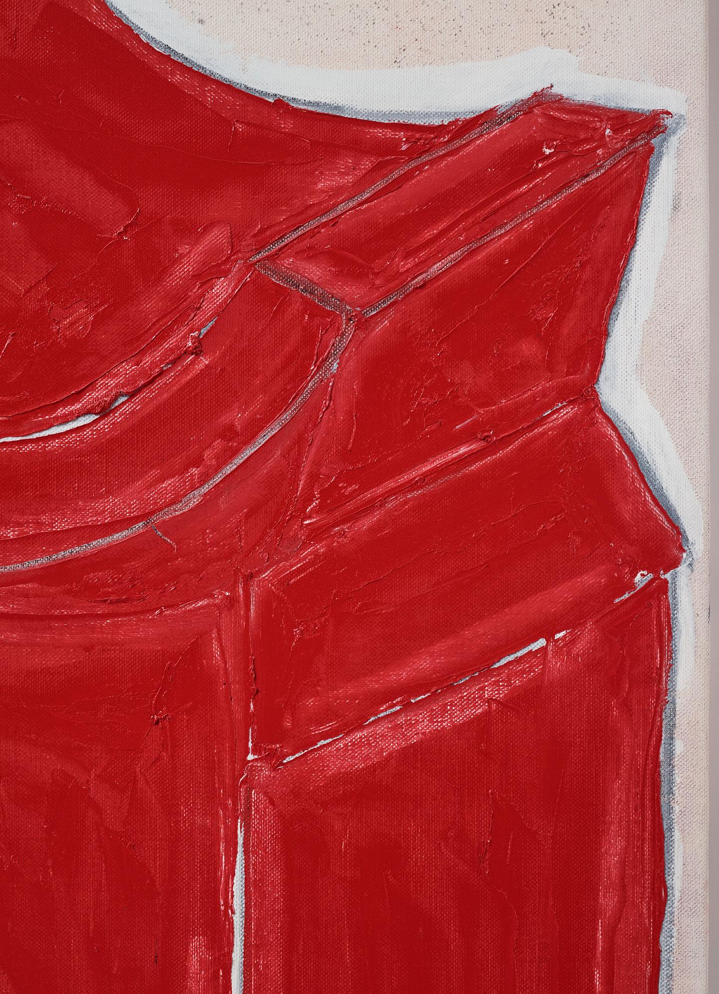 Torsten Andersson, 'Monument med droppe av blått blod. Den kreativa människans blod II'.