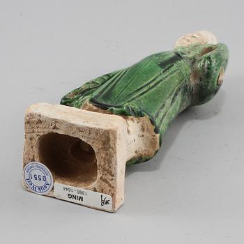 FIGURIN, lergods, troligen Ming dynastin (1368–1644).