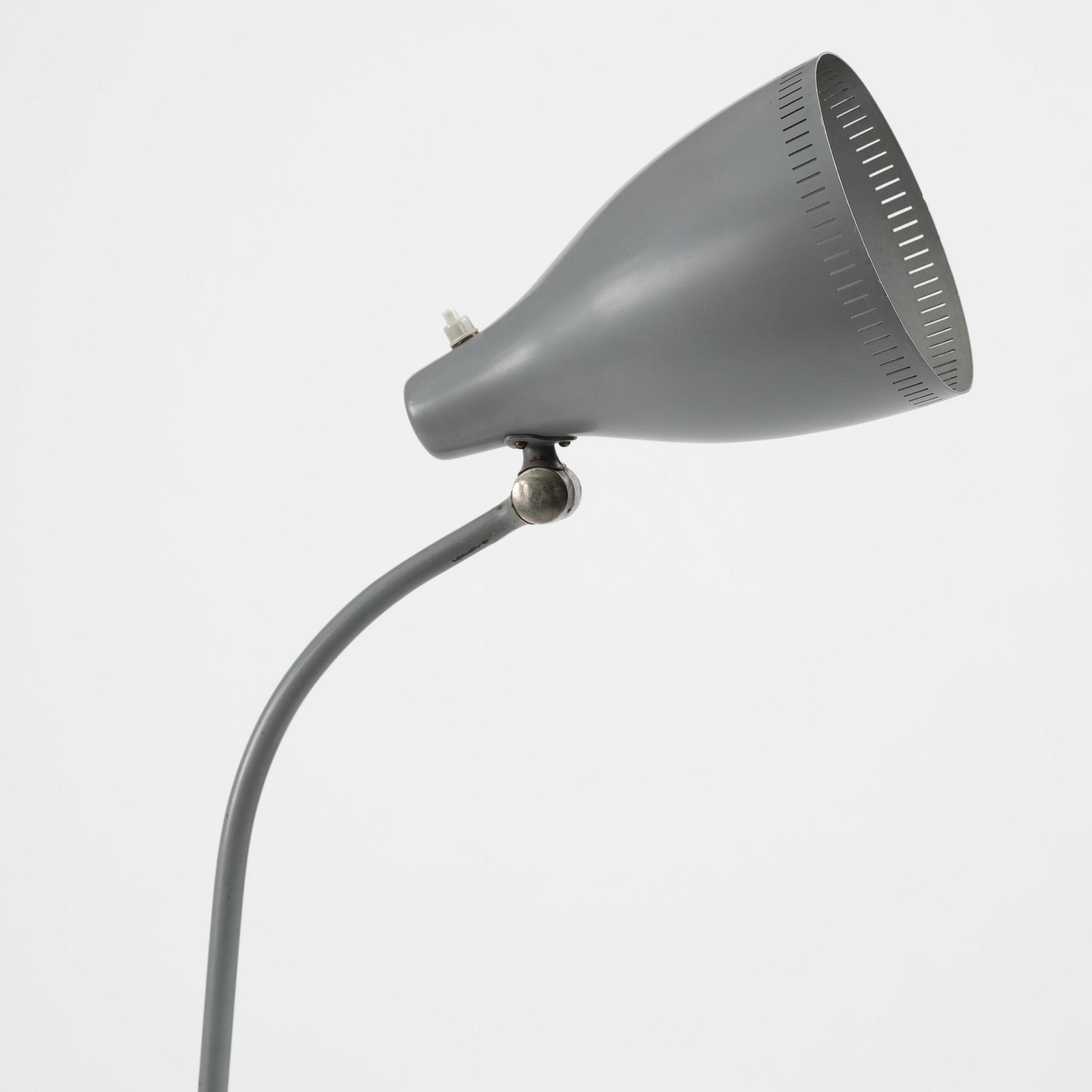 Bröderna Malmströms Metallvarufabrik, golvlampa, modell "2811", Malmö, 1950-tal.