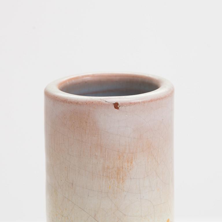 Marita Lybeck, A ceramic vase, signed ML.