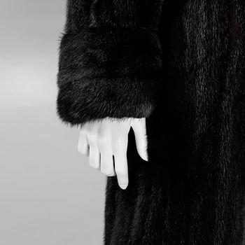 A mink fur coat.