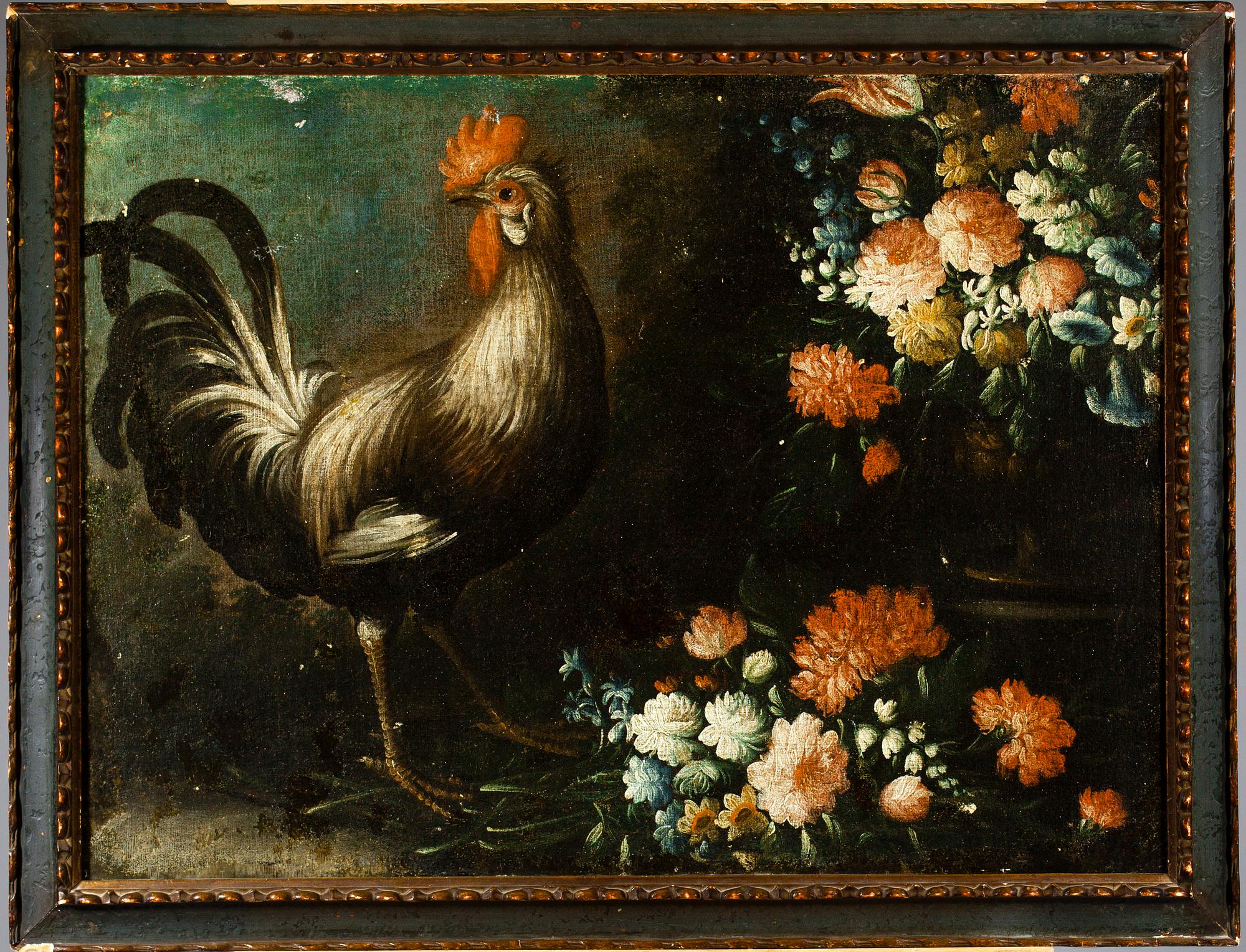 OKÄND KONSTNÄR, olja på duk, 1600/1700-tal.