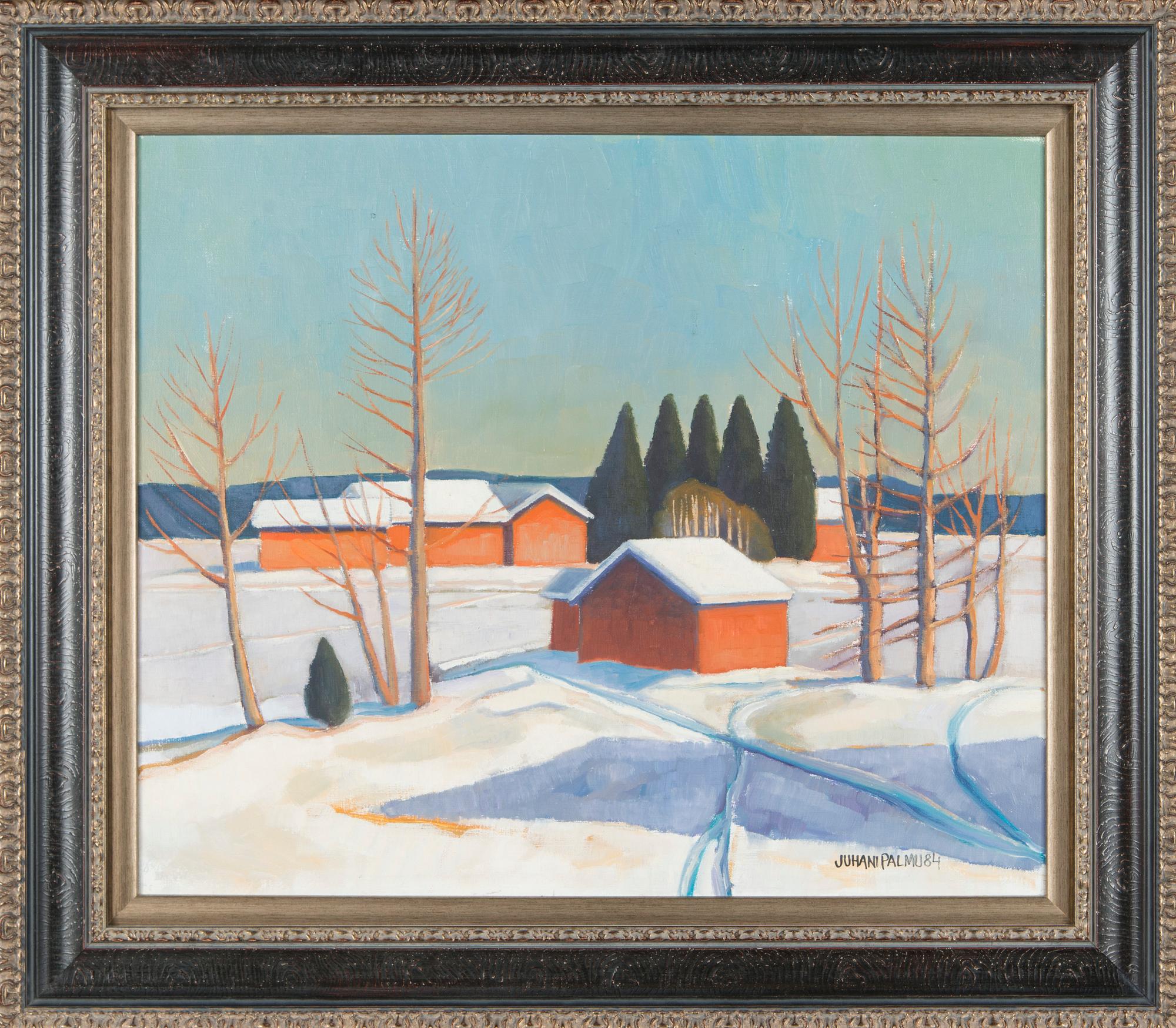 Juhani Palmu, Vinterlandskap.