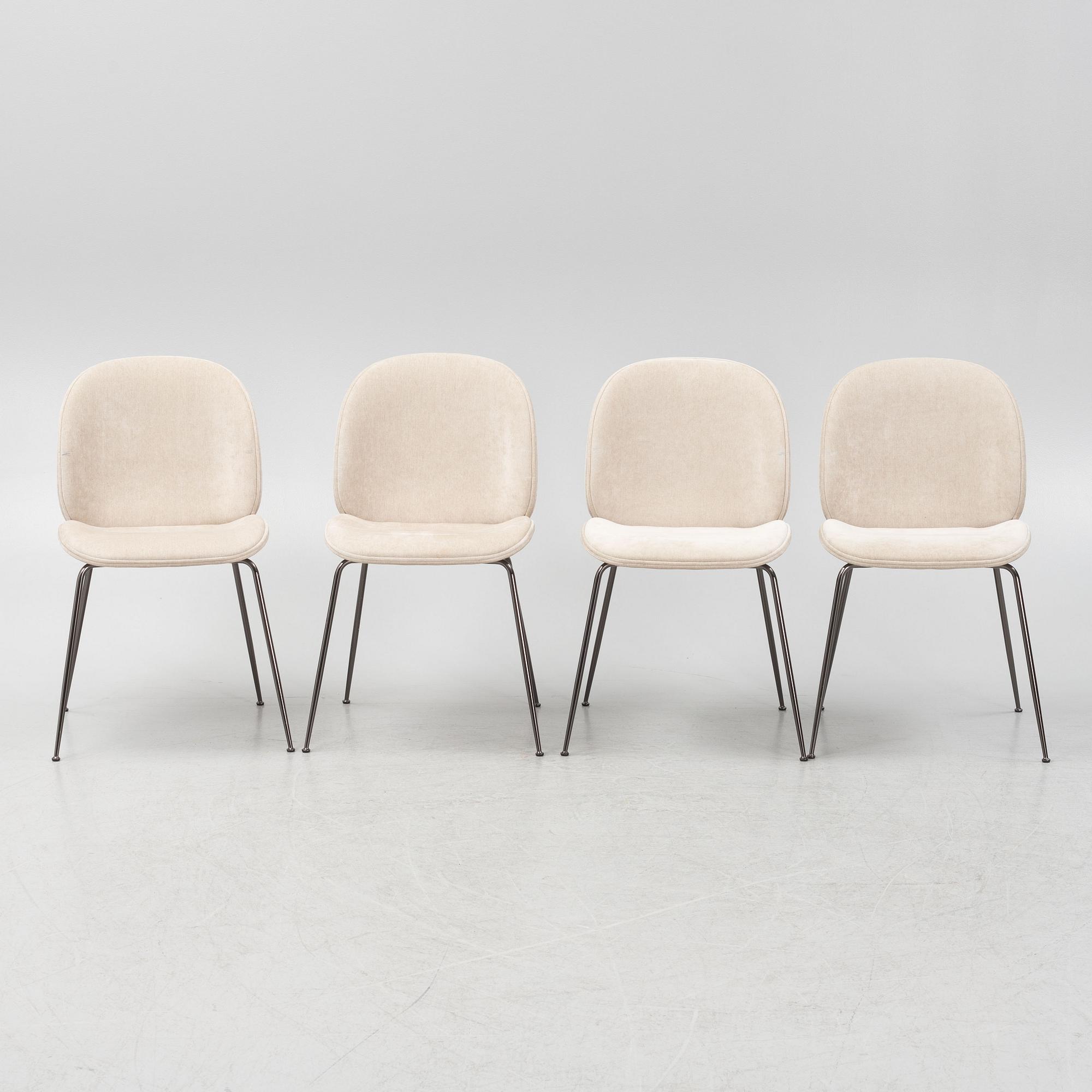 GamFratesi, stolar, 4 st, "Beetle", Gubi.