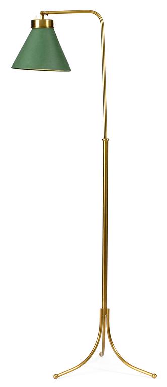 A Josef Frank brass floor lamp, Firma Svenskt Tenn.