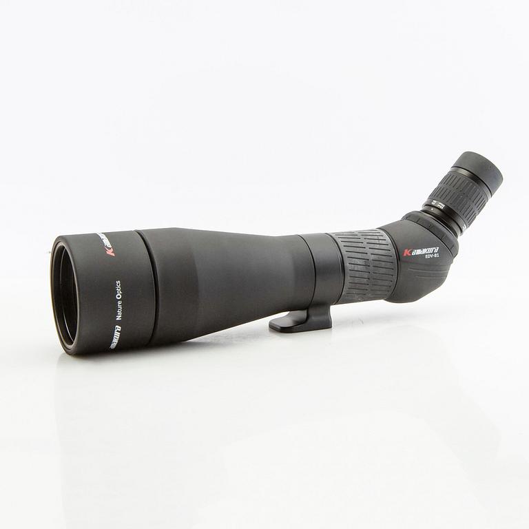 Kamakura EDV-81 spotting scope with tripod, Japan.