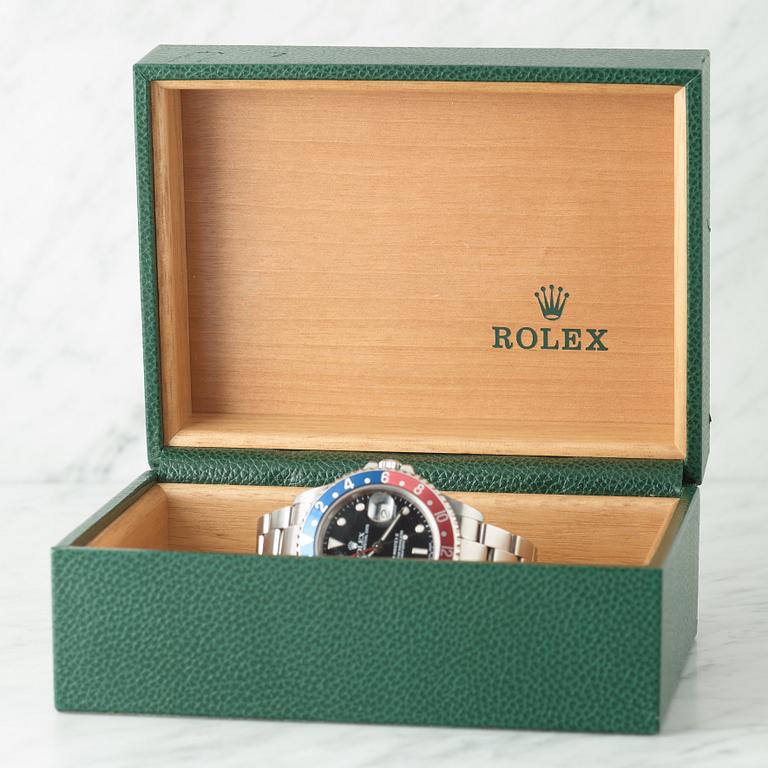 ROLEX, GMT-MASTER II, wristwatch, 40 mm.