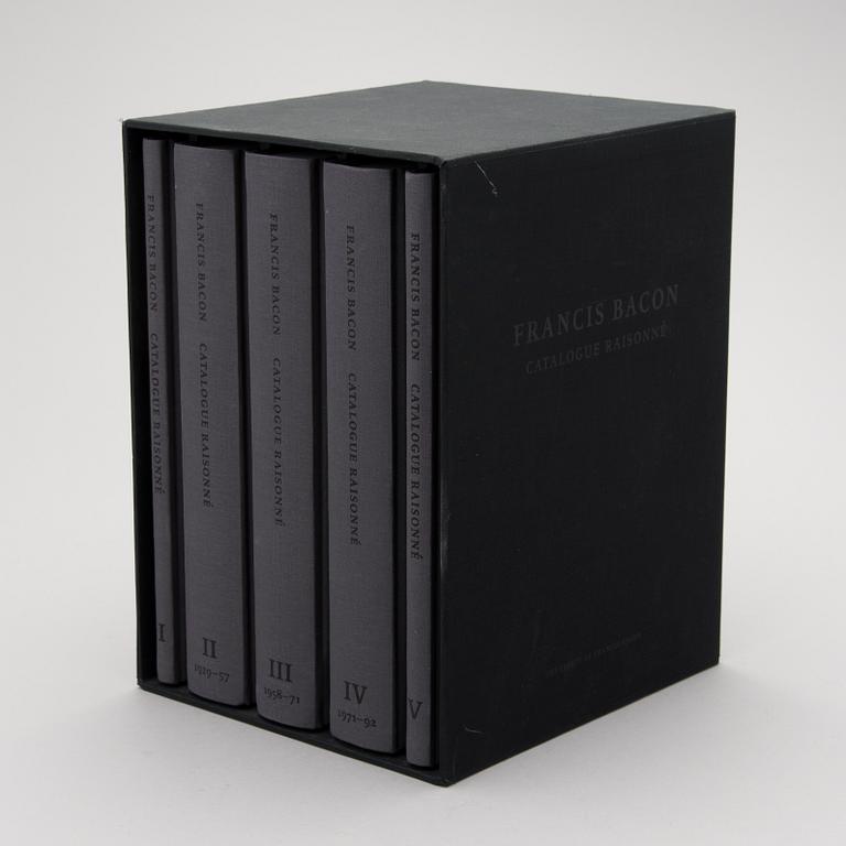A book series five volumes " "Francis Bacon, Catalogue Raisonné".
