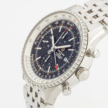 Breitling, Navitimer, Chronograph GMT 46, wristwatch, 46 mm.