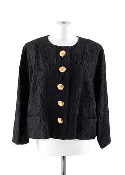 A 1991s jacket by Yves Saint Laurent.