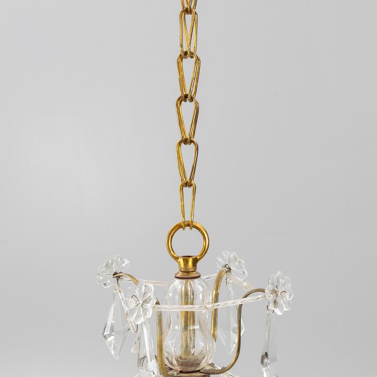 A "Sturehov" Rococo style chandelier fron IKEA's 18th century series, 1990's.