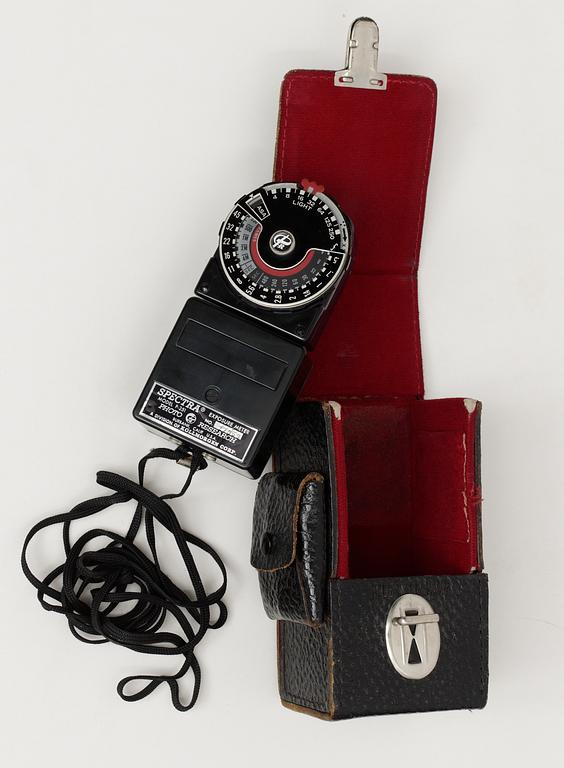 LIGHT METER, Spectra Professional Model P-251, No 17069, USA.