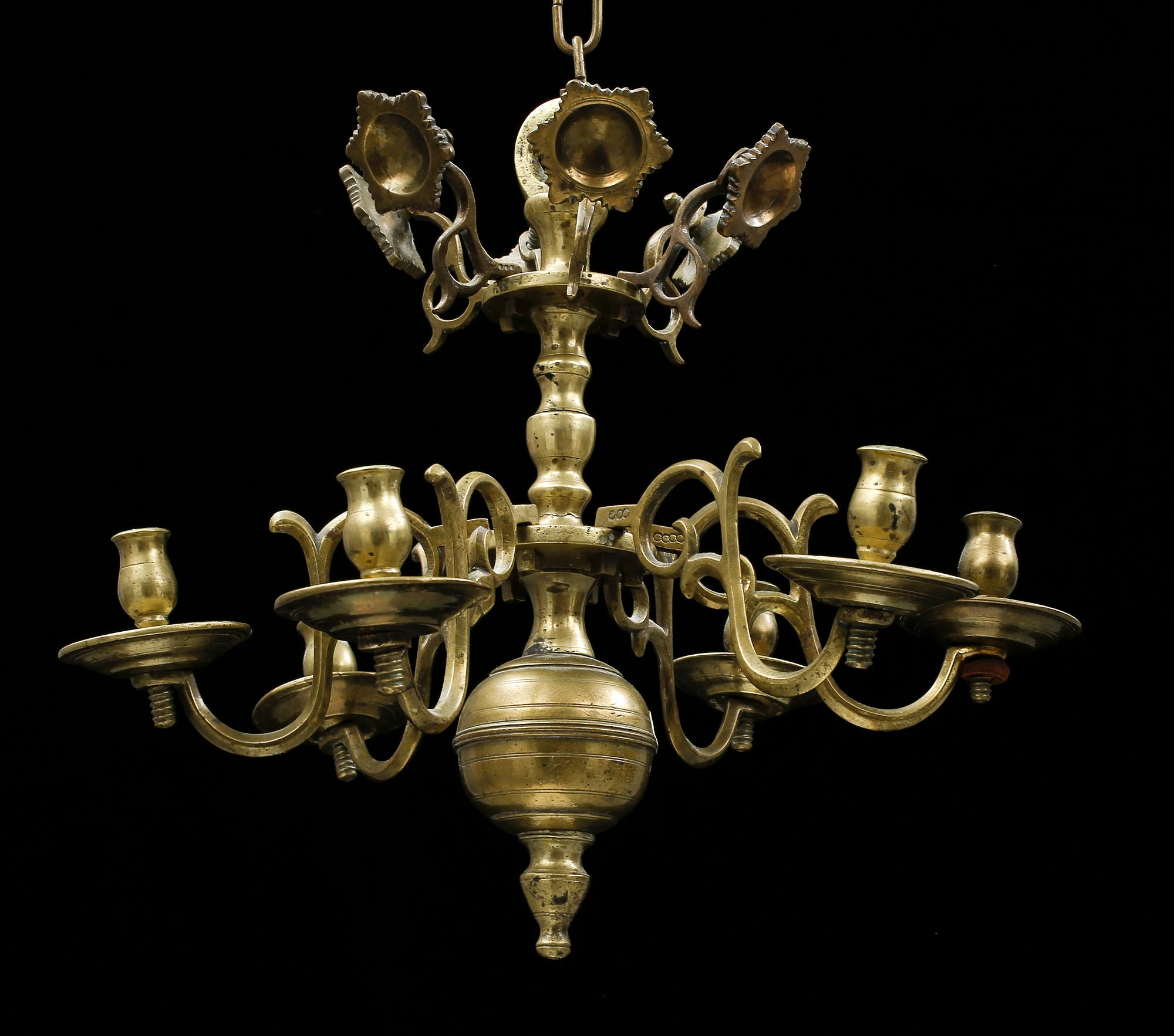 LJUSKRONA, barockstil, 1800-tal.
