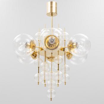 A ceiling light, late 20th Century.