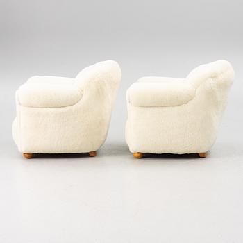 Fåtöljer, ett par, Swedish modern, 1900-tales mitt.