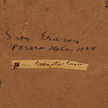 Sven X:et Erixson, "Parkmotiv, Pesaro".