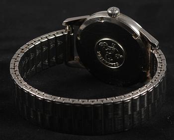 HERRARMBANDSUR, stål, Omega Seamaster,