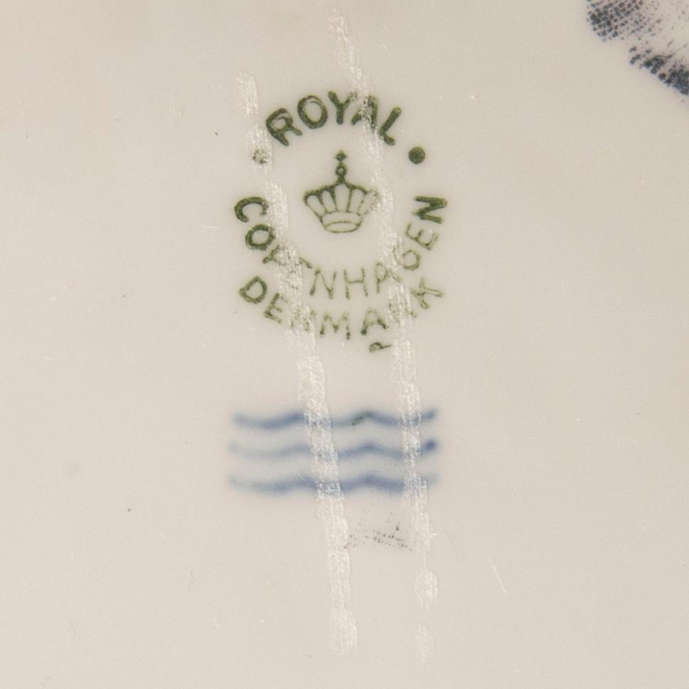 Servis 51 dlr Royal Copenhagen 1940/50-tal porslin.