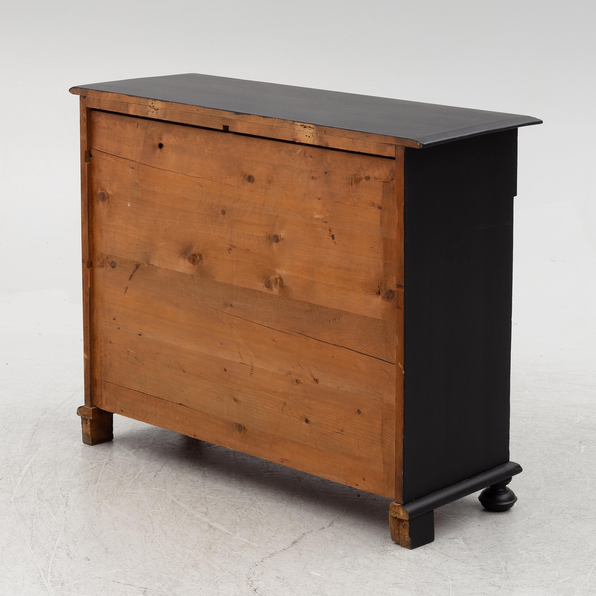 A sideboard, circa 1900.