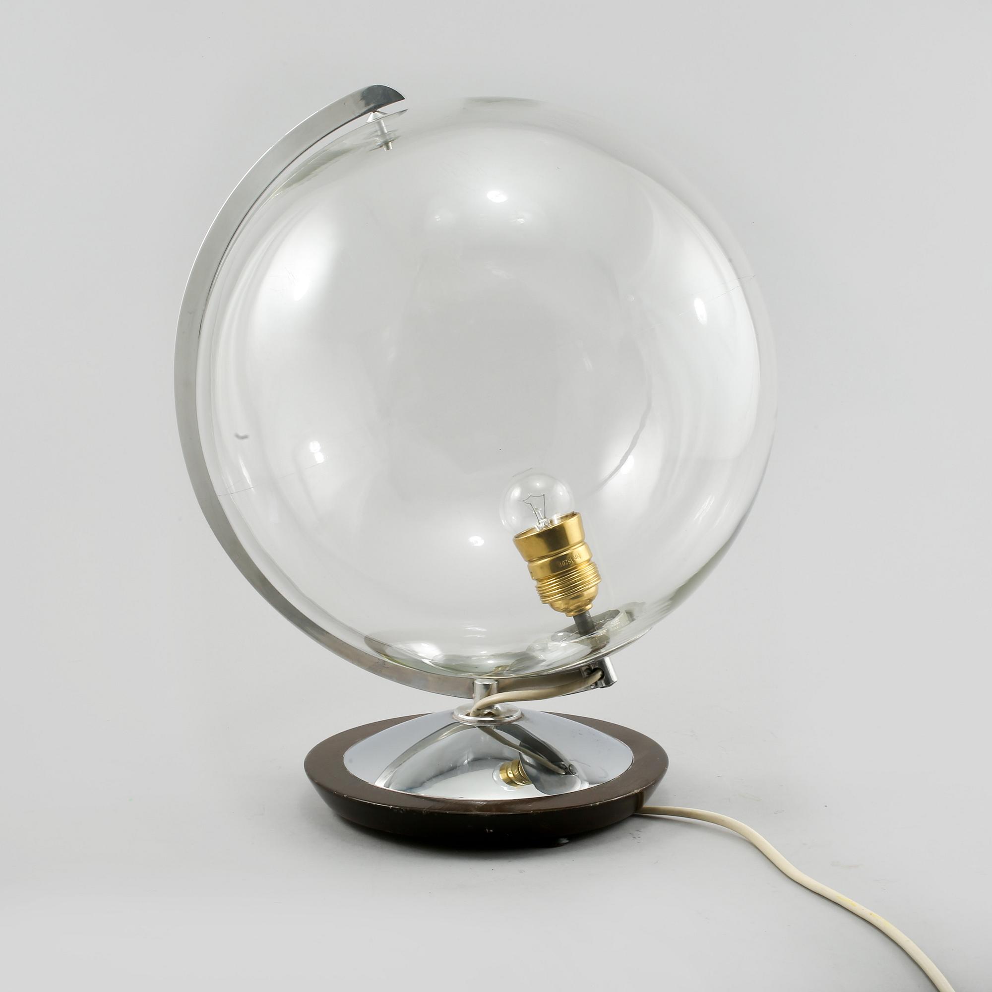 BORDSLAMPA, 1900-talets mitt.