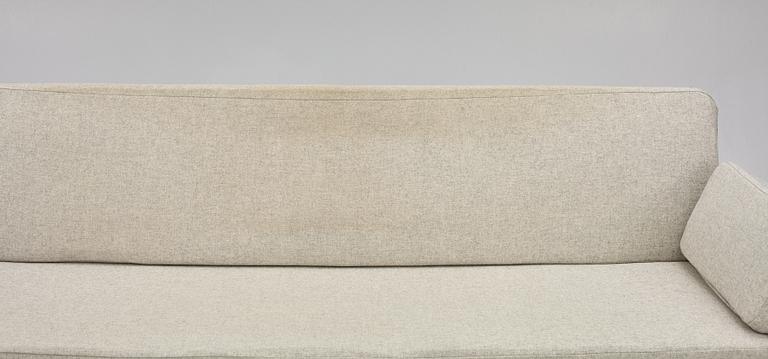 Peter Hvidt & Orla Mølgaard Nielsen, two 'Minerva' sofas and a coffee table, France & Son, Denmark, 1960's.