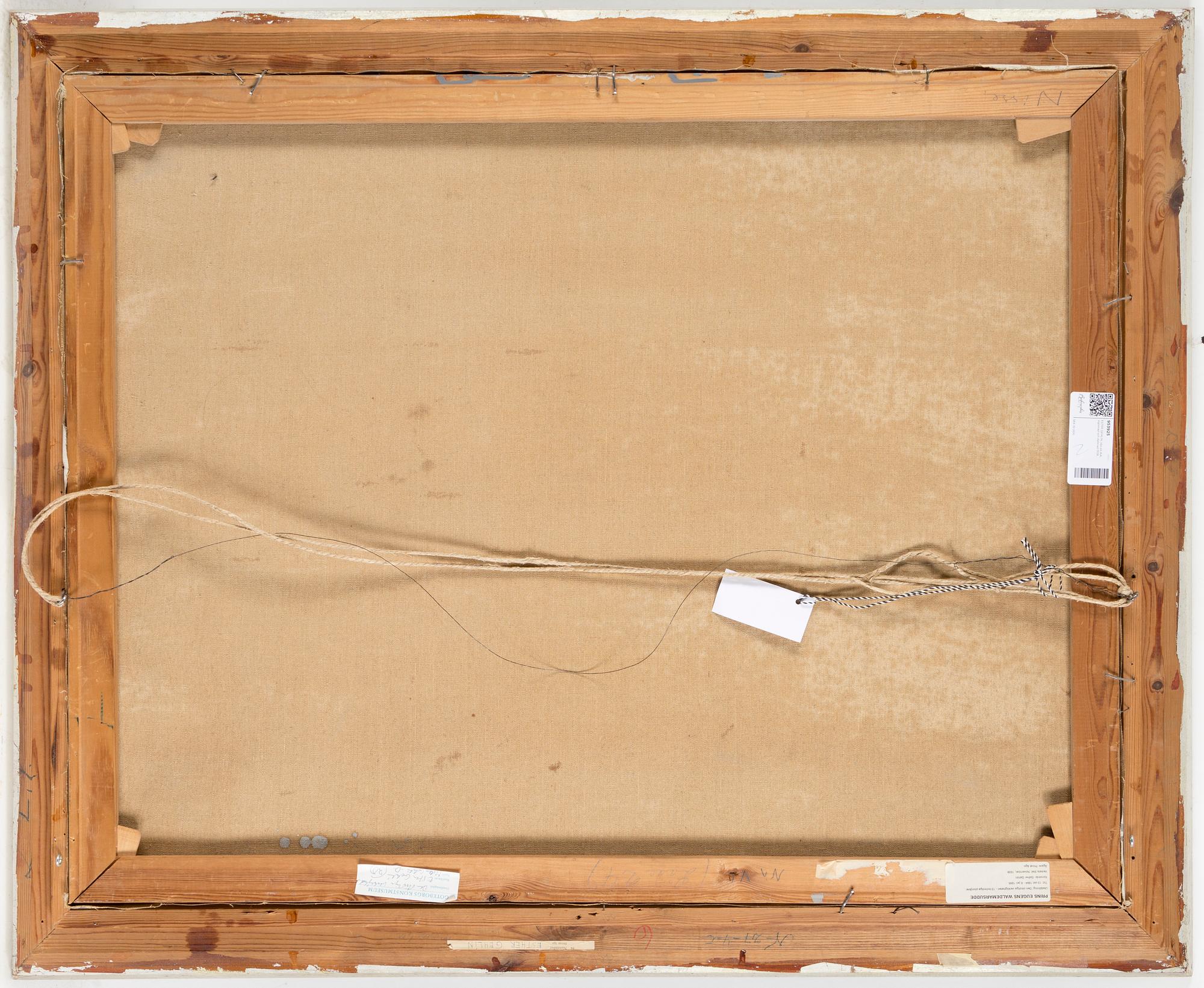 ESTER GEHLIN, olja på duk, signerad och daterad 1938.