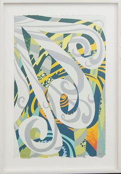 KARL AXEL PEHRSON, serigraph in colours signed dated and numbered.