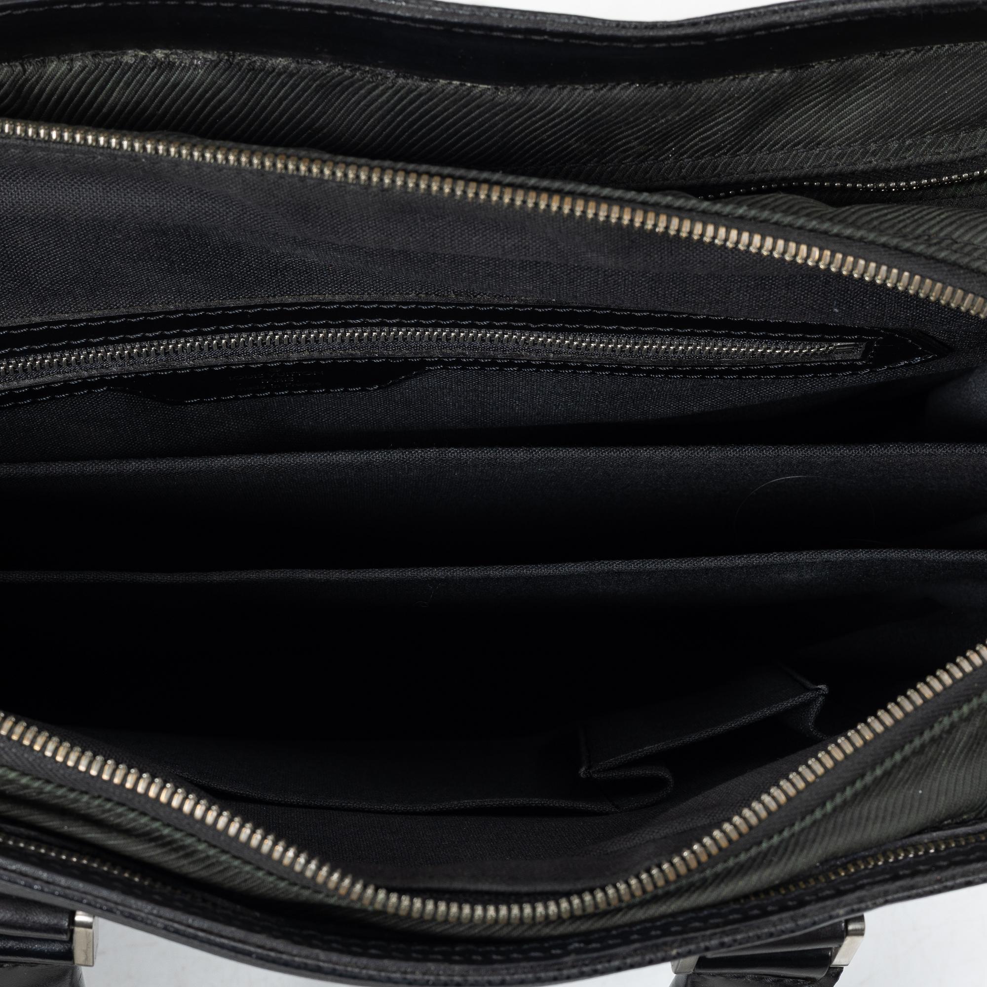 Louis Vuitton, A 'Nevski' Taiga briefcase.