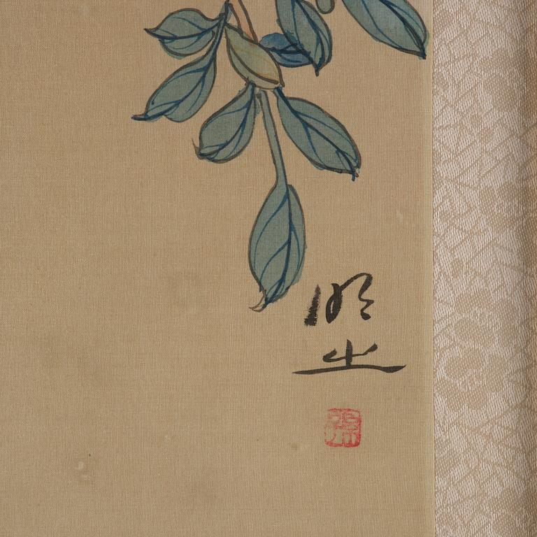 Unidentified artist, two watercolour paintings, 20th century.