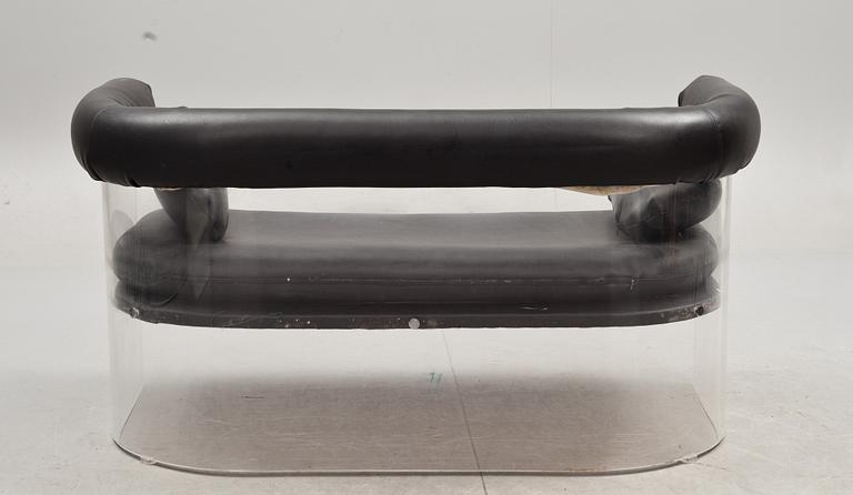 SOFFA, plexiglas, 1960/70-tal.
