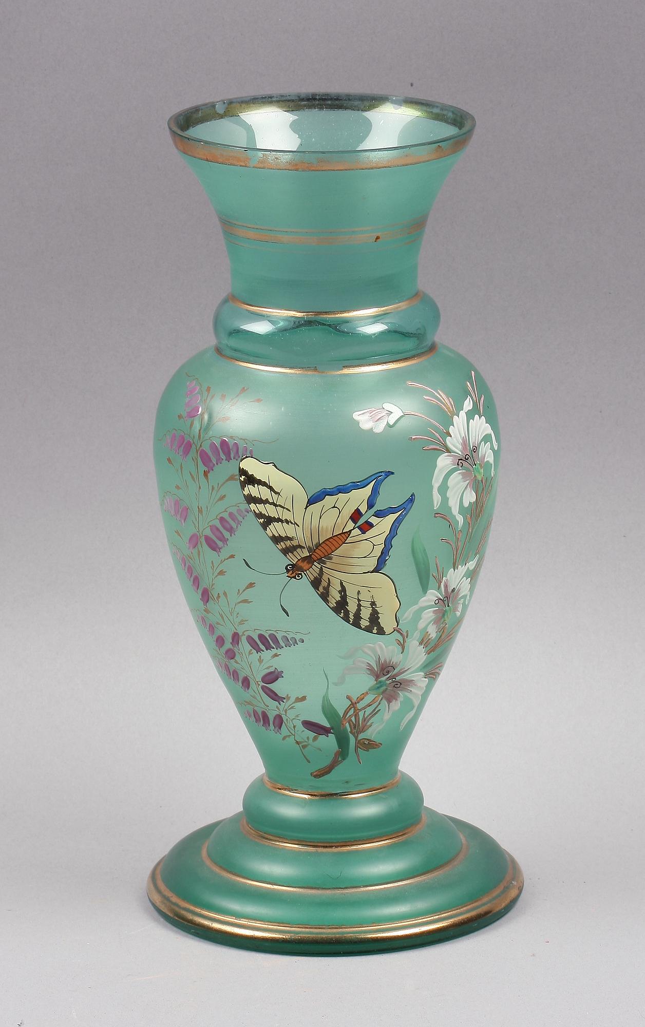 VAS, flussglas, sent 1800-tal.