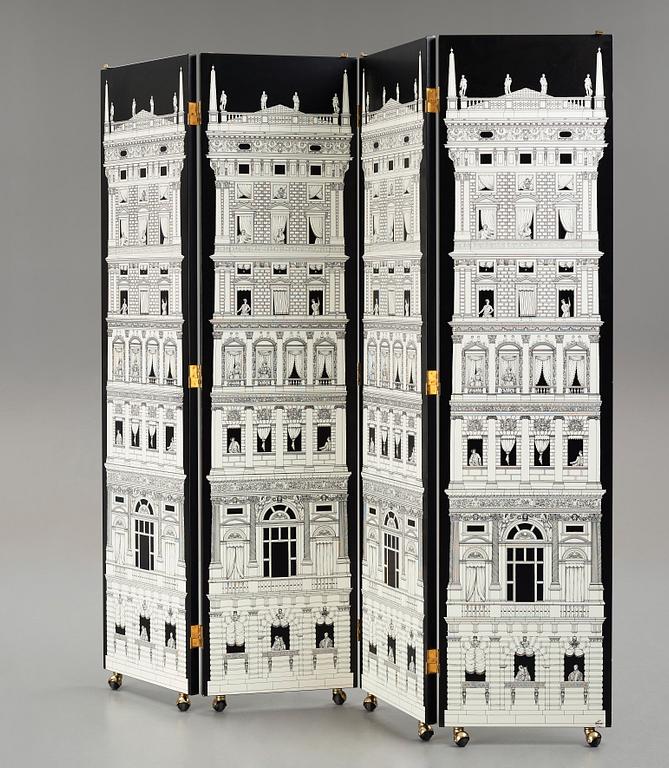 Piero Fornasetti, rumsavdelare/skärm, Milano, Italien 2013.