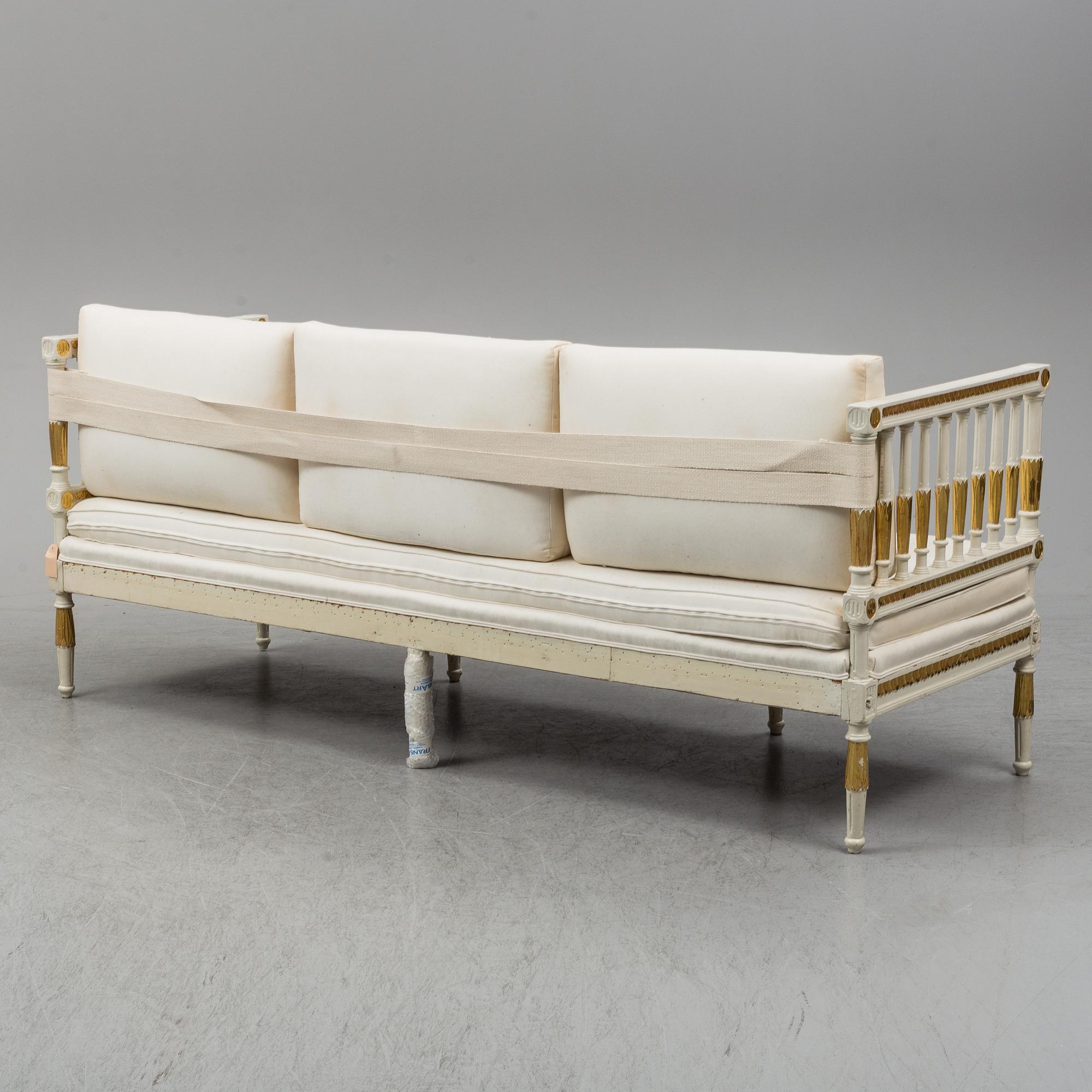 SOFFA, sengustaviansk, 1800-talets första hälft.