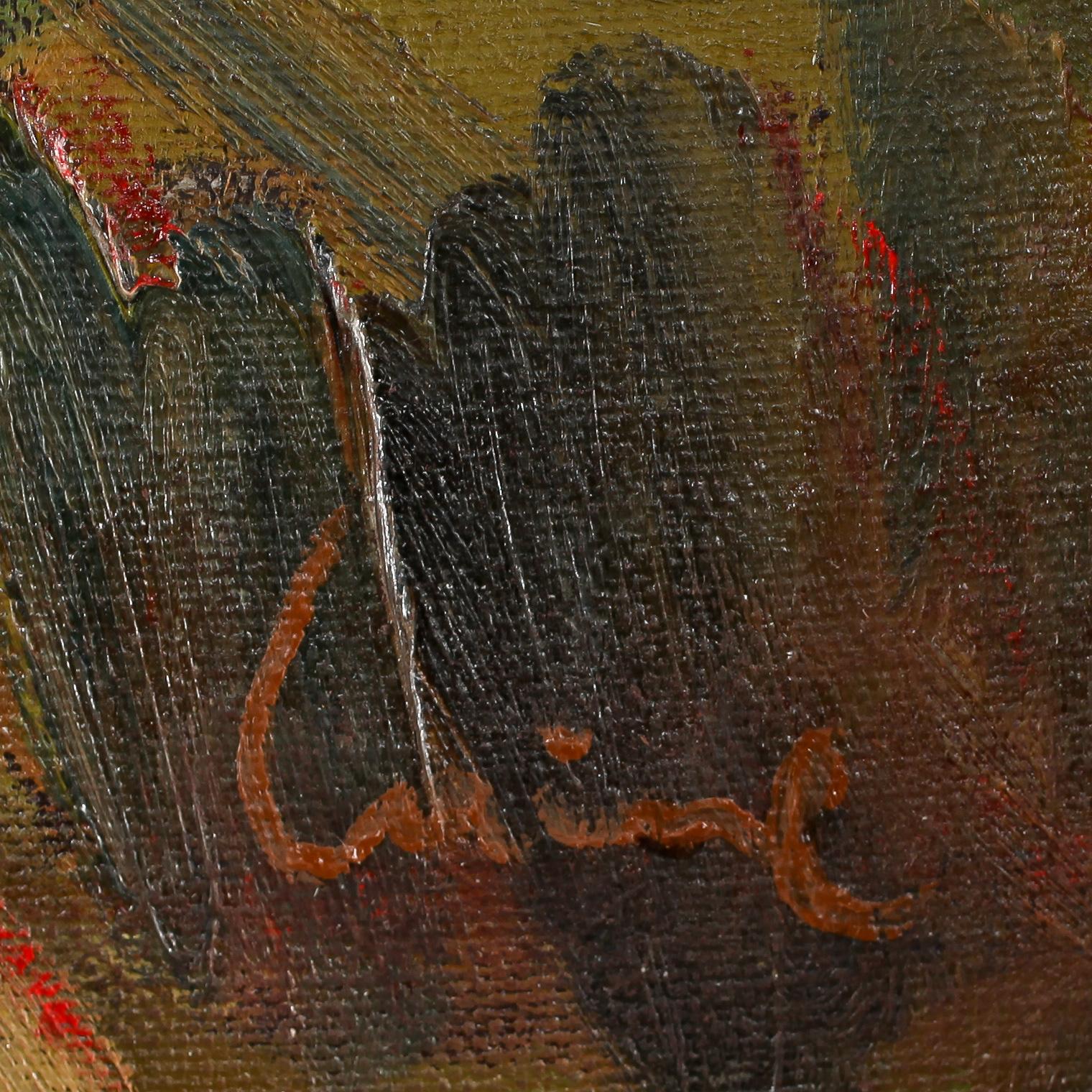 EINO OLAVI LAINE, olja på duk, signerad.