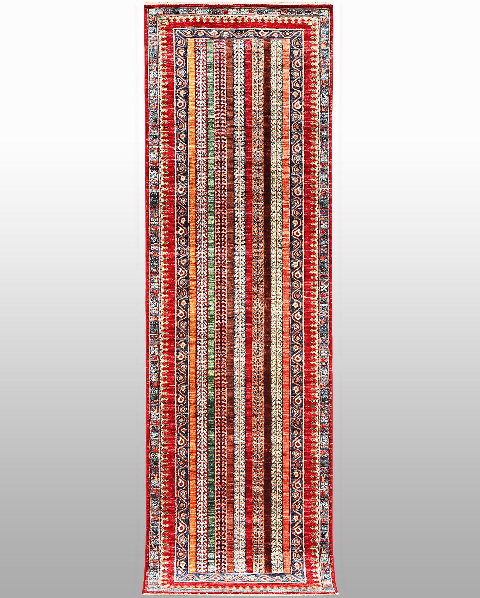 A runner carpet, Khorjin, ca 310 x 83 cm.