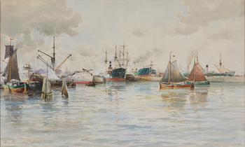 Anna Palm de Rosa, Port of Antwerp.