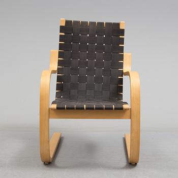 A late 20th century '406' armchair for Artek, designed by Alvar Aalto.