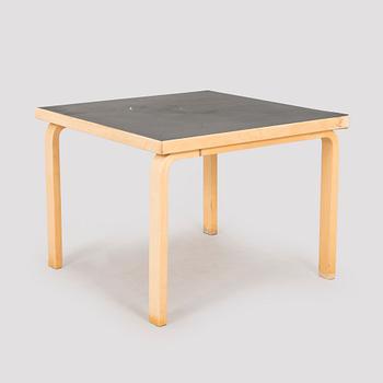 Alvar Aalto, pöytä, malli 81C, Artek 1900-luvun loppu.