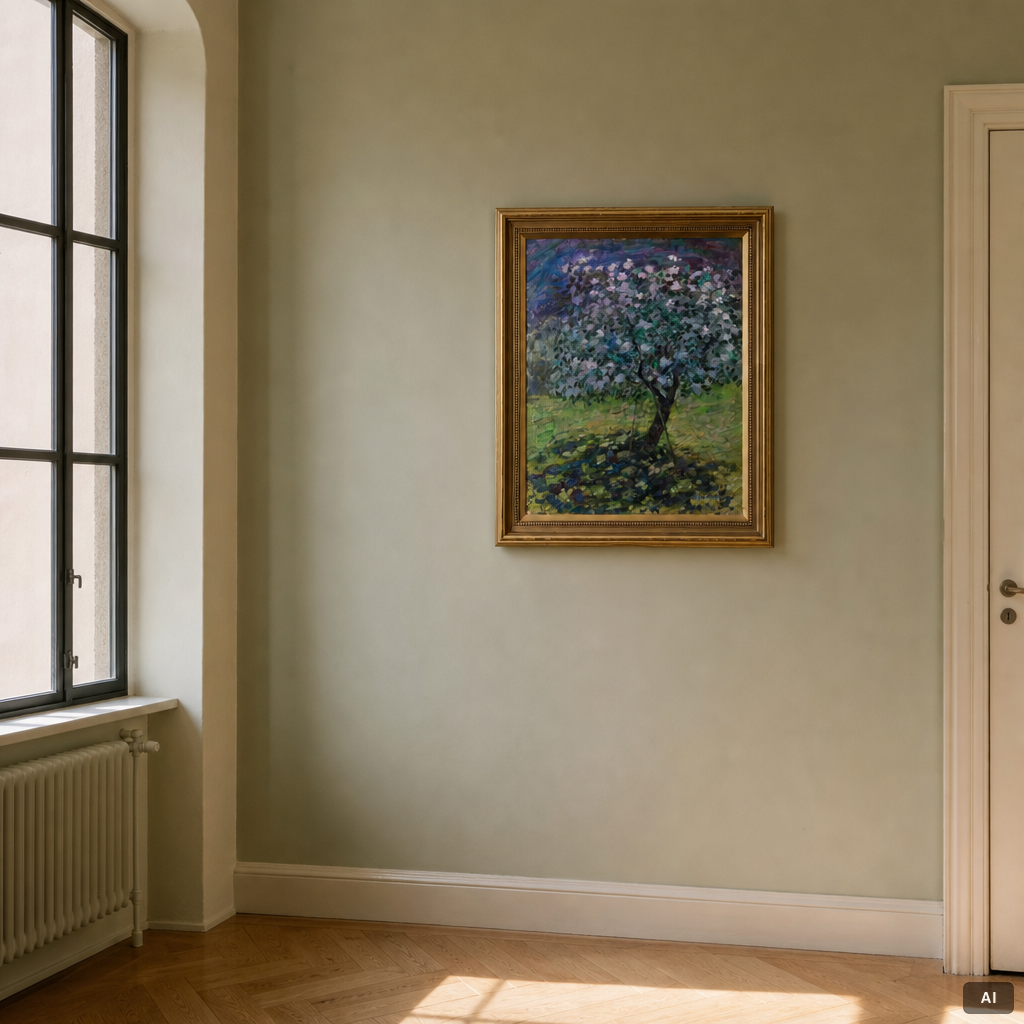 Bertil Wahlberg, Flowering Fruit Trees.