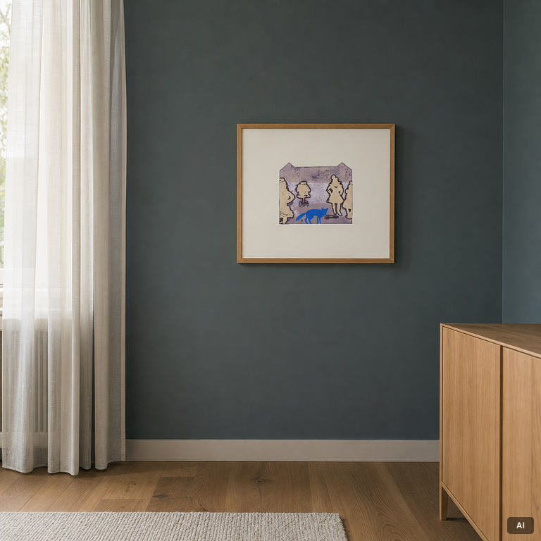Ernst Billgren, "Blue Fox" from "The End of All Animals".