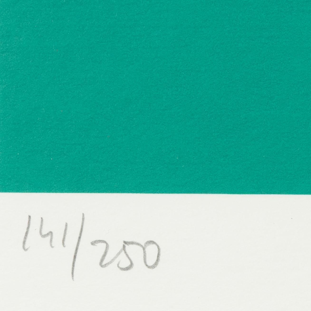 Franco Costa, silkscreen in colours, signed 141/250.