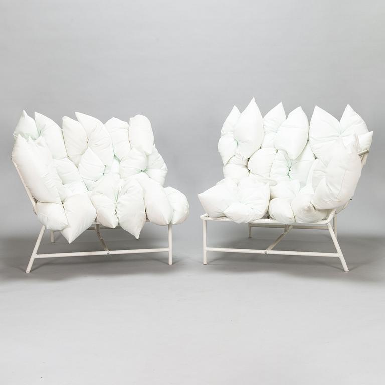Kate Booy  & Joel Booy, Sofa or a pair of armchairs 'Loveseat with 36 pillows,' IKEA PS 2017.