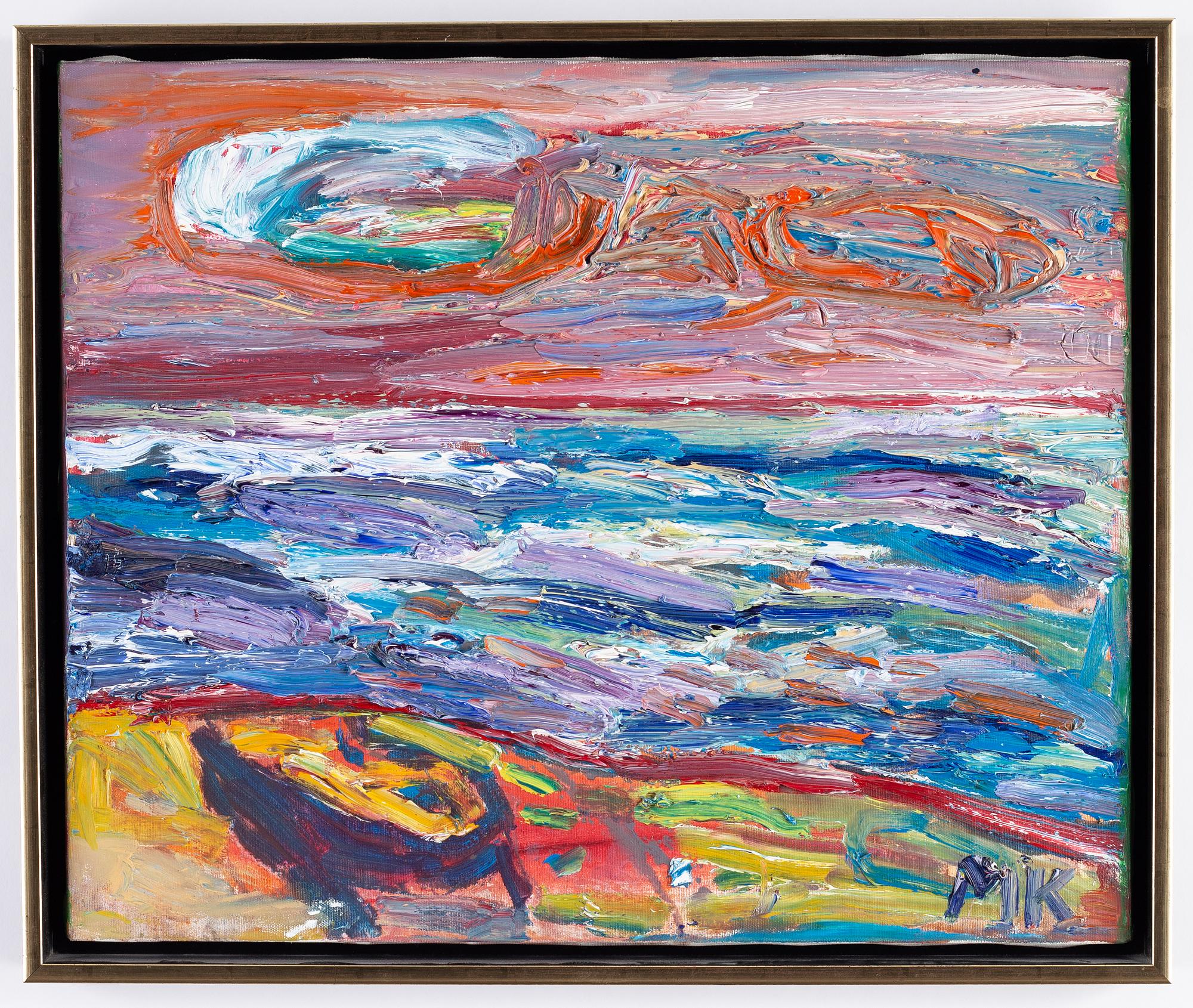 Mauritz Karström, oil on canvas, signed. dated 2000 verso.