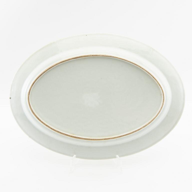 Plate and dish China around 1900 porcelain.