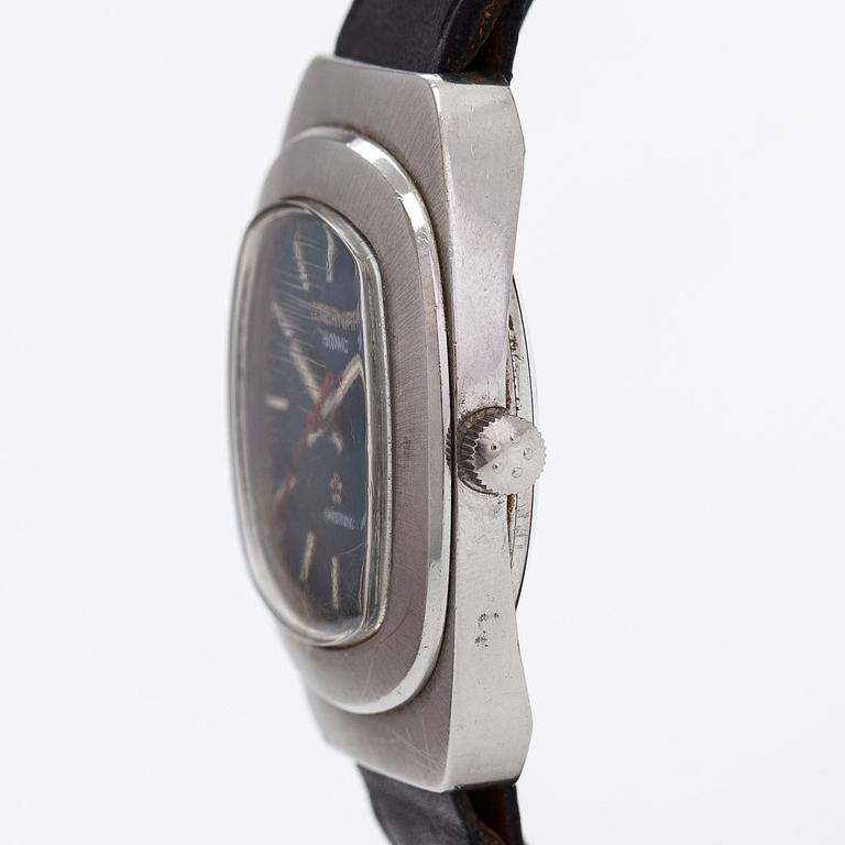 Eterna Sonic, electronic, wristwatch, 35 mm.