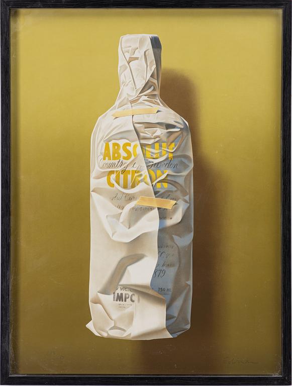 Yrjö Edelmann, Wrapped Absolut Citron,