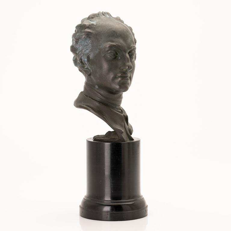 Jacques-Philippe Bouchardon, after, sculpture, bronze. Foundry stamp Otto Meyers konstgjuteri.