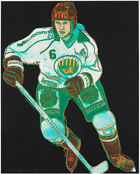 492. Andy Warhol, ”Frölunda Hockey Player”.